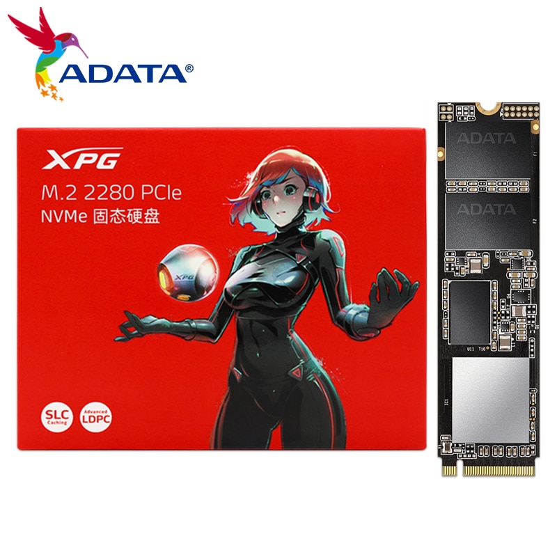 ADATA XPG SX8200 PNP SSD PCIe Gen3x4 M.2 2280, 1T..